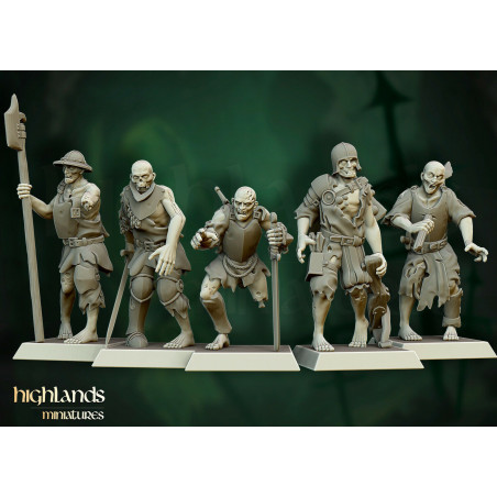 Higlands Miniature-Transilvanya Zombies
