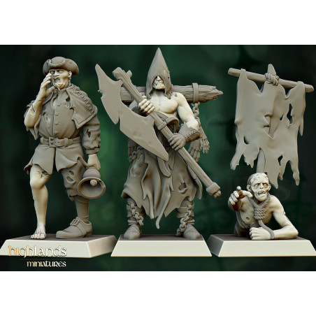 Higlands Miniature-Transilvanya Zombies