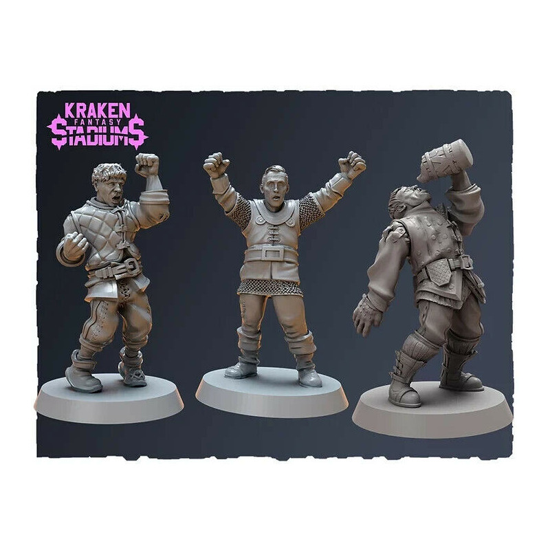 Kraken Fantasy Stadiums – Décors 3D pour Fantasy Football

