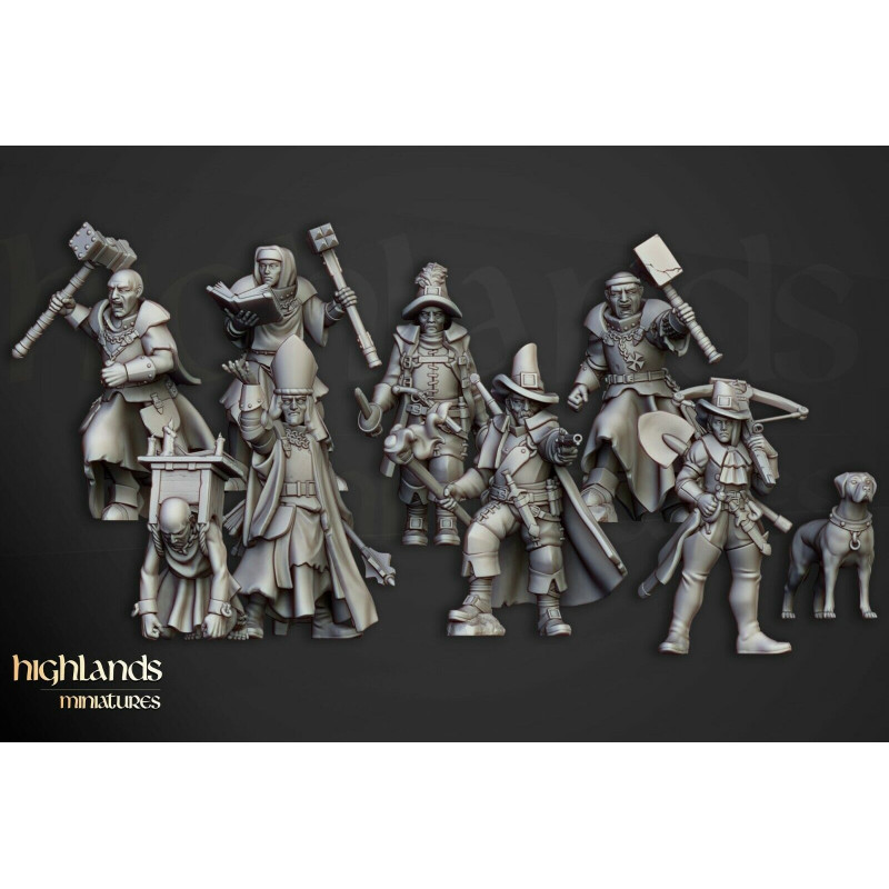 Higland Miniature Sunland - Inquisition/ClergéHigland Miniature Sunland - Inquisition/Clergé
