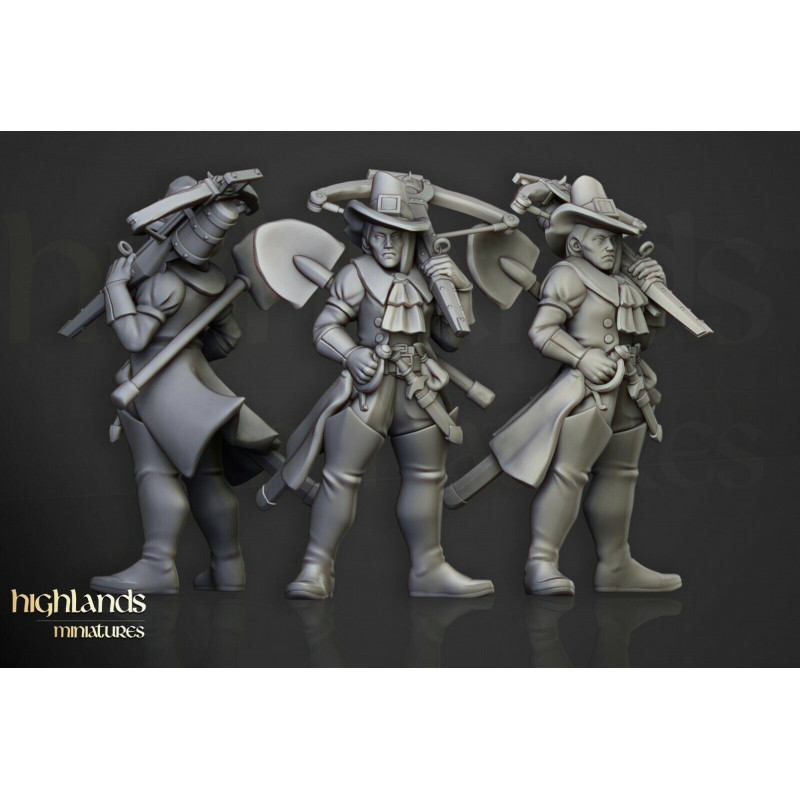 Higland Miniature Sunland - Inquisition/ClergéHigland Miniature Sunland - Inquisition/Clergé