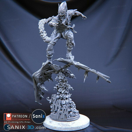 Green Goblin figurine imprimée en 3D résine taille 18cm (à peindre ou pas )