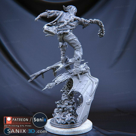 Green Goblin figurine imprimée en 3D résine taille 18cm (à peindre ou pas )