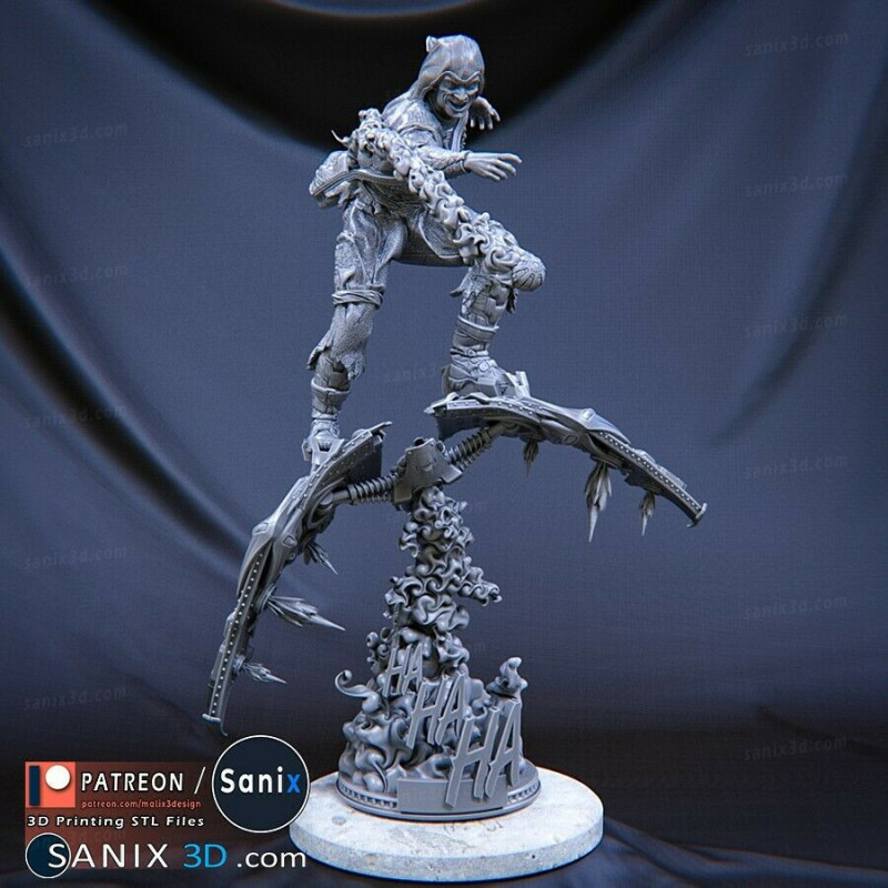 Green Goblin figurine imprimée en 3D résine taille 18cm (à peindre ou pas )