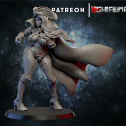 Ghamak-Vampire Captain pin up   (2)