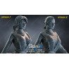 Rey Star Wars figurine imprimée en 3D résine Taille 18cm (non peint) Rey Star Wars figurine imprimée en 3D résine Taille 18cm (non peint)
