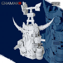 Figurine imprimée en 3D Résine pour jeux de figurines Bossbunka 1  (2)