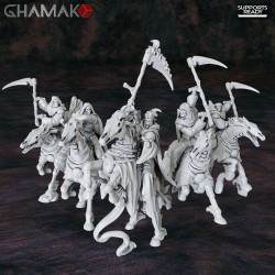 Ghamak-Skeleton cavalry with scythe    (2)