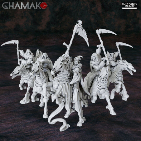 Figurines Morts-Vivants Ghamak – Armées Squelettiques et Horreurs Fantasy en 3D

