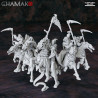 Figurines Morts-Vivants Ghamak – Armées Squelettiques et Horreurs Fantasy en 3D

