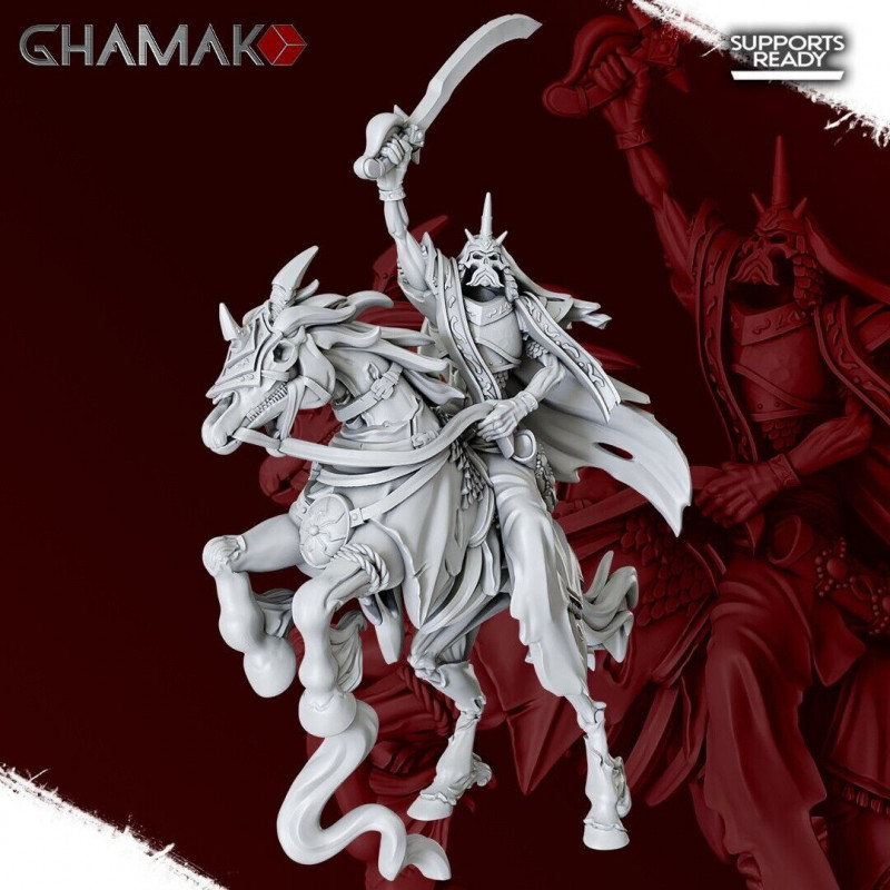 Figurines Morts-Vivants Ghamak – Armées Squelettiques et Horreurs Fantasy en 3D

