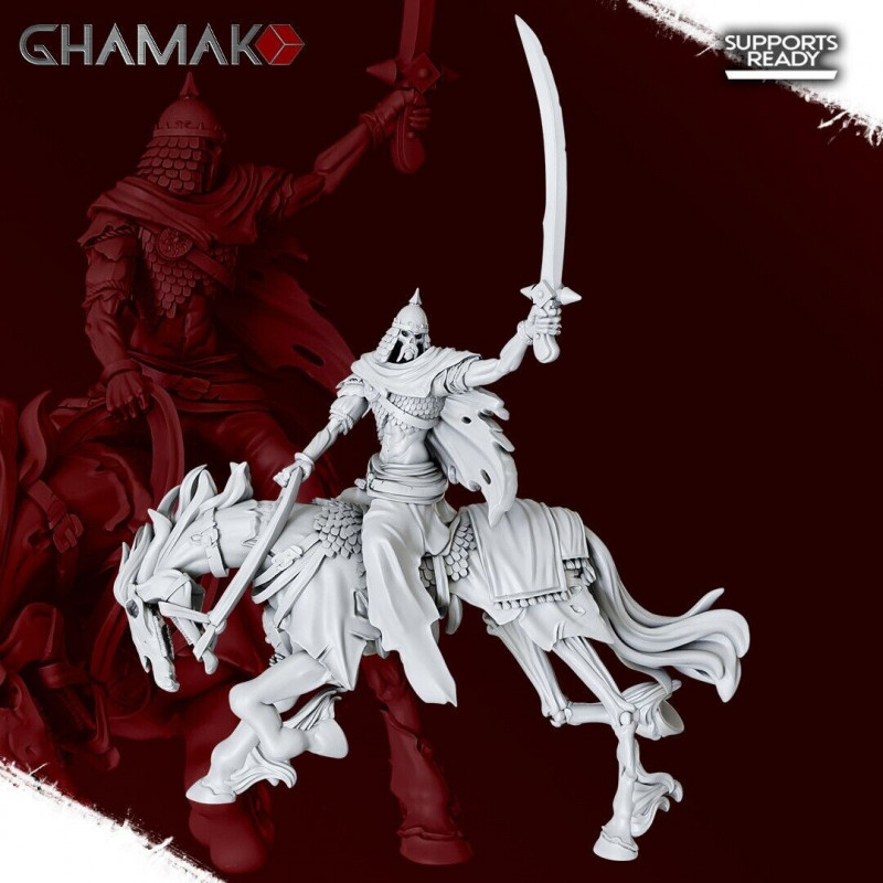 Figurines Morts-Vivants Ghamak – Armées Squelettiques et Horreurs Fantasy en 3D

