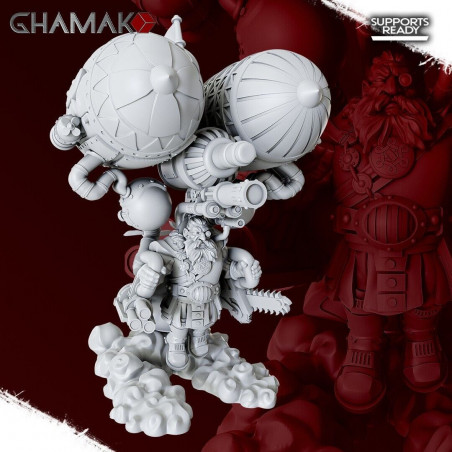 "Nains Ghamak - Figurines 3D pour Wargames Fantasy & Forteresses Enclavées"