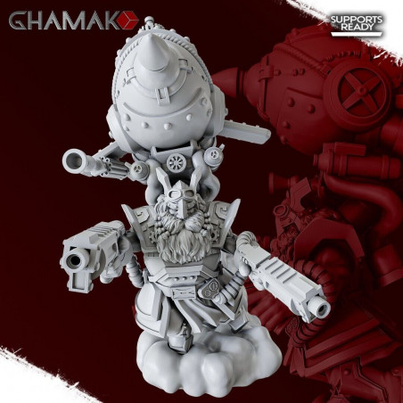 "Nains Ghamak - Figurines 3D pour Wargames Fantasy & Forteresses Enclavées"