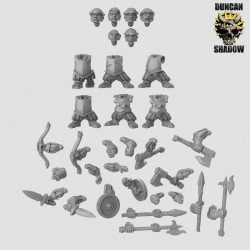 Halflings – Duncan Shadow Miniatures – Figurines 3D pour Wargames et Jeux de Rôle
