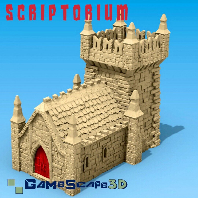 Décors GameScape 3D – Terrain modulaire 28/32 mm en filament

