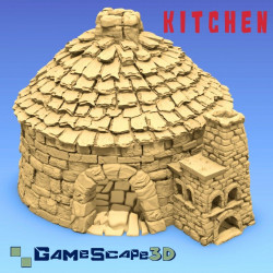 Décors GameScape 3D – Terrain modulaire 28/32 mm en filament

