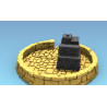 Décors GameScape 3D – Terrain modulaire 28/32 mm en filament

