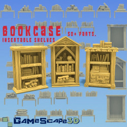 Décors GameScape 3D – Terrain modulaire 28/32 mm en filament

