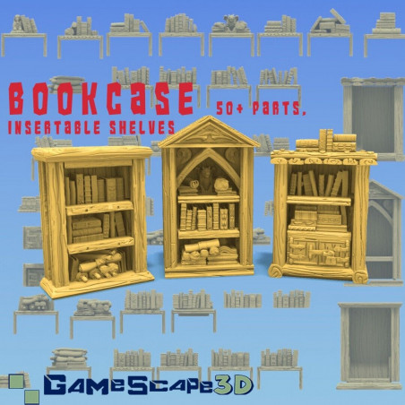 Décors GameScape 3D – Terrain modulaire 28/32 mm en filament

