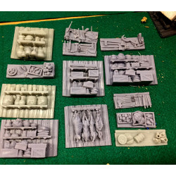Décors GameScape 3D – Terrain modulaire 28/32 mm en filament

 (2)