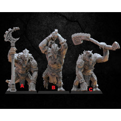 Guerriers Cuetzpal – Figurines Résine Fantasy 28mm | The Lost Kingdom


