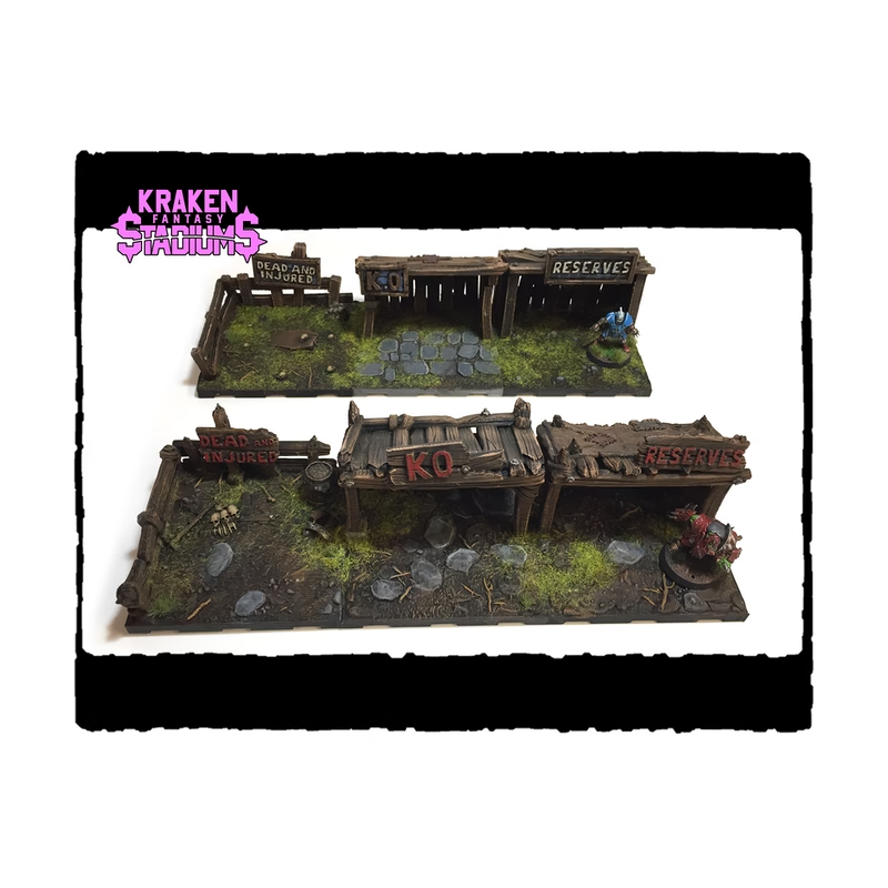 Kraken Fantasy Stadiums – Décors 3D pour Fantasy Football


