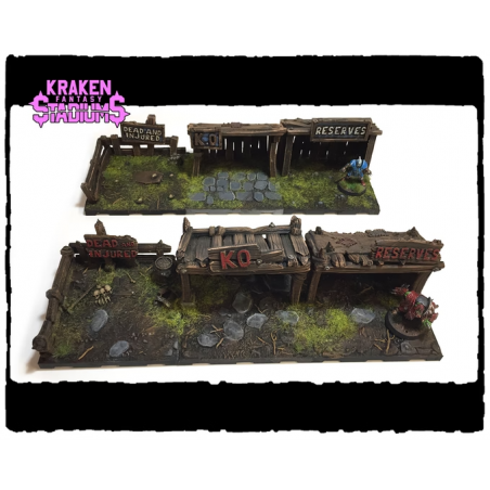 Kraken Fantasy Stadiums – Décors 3D pour Fantasy Football

