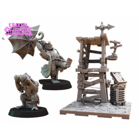 Kraken Fantasy Stadiums – Décors 3D pour Fantasy Football

