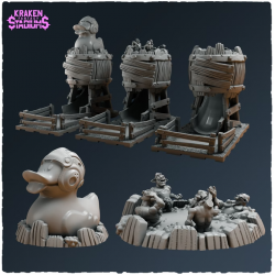 Kraken Fantasy Stadiums – Décors 3D pour Fantasy Football

