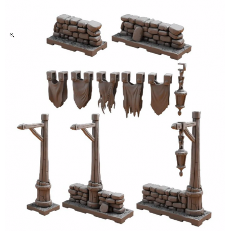 Kraken Fantasy Stadiums – Décors 3D pour Fantasy Football

