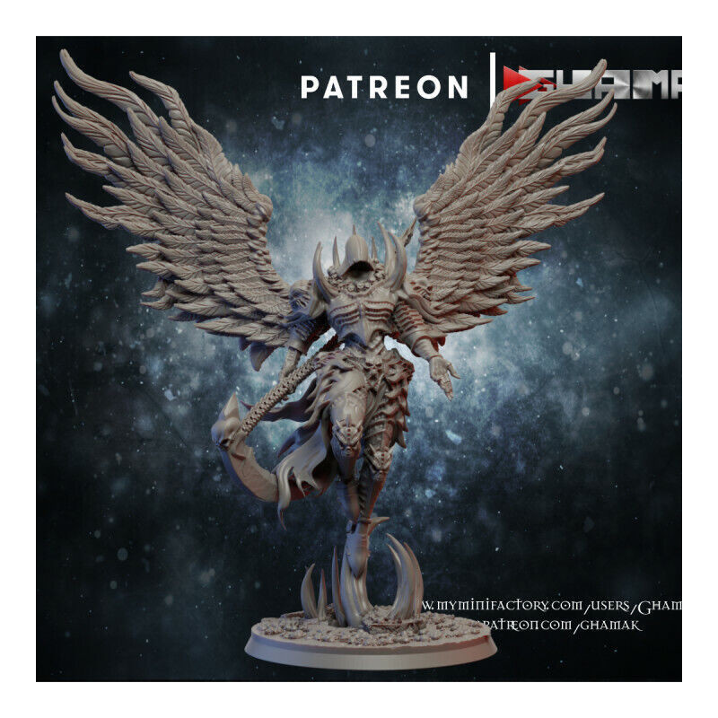"Démons du Chaos Ghamak - Figurines 3D pour Wargames Fantasy & Batailles Épiques"