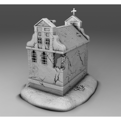 "Ruines WWII - Décors 3D 28mm pour Wargames & Dioramas Historiques" (2)