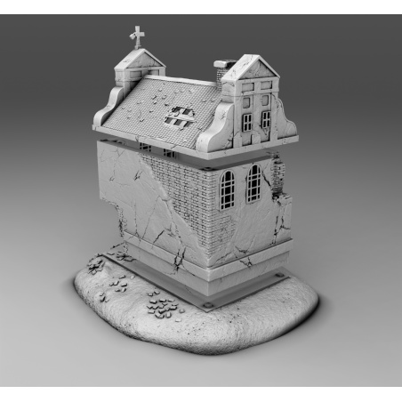 "Ruines WWII - Décors 3D 28mm pour Wargames & Dioramas Historiques"