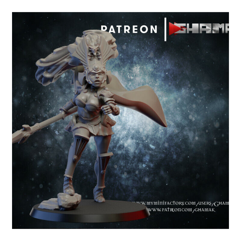 Figurines Elfes Ghamak – Grâce, Précision et Puissance Magique

