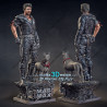 Mad Max figurine imprimée en 3D résine Taille 18cm (non peint)