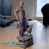 Mad Max figurine imprimée en 3D résine Taille 18cm (non peint)