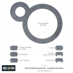 Bolt Action Set de gabarit et Tokens