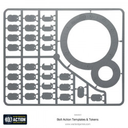 Bolt Action Set de gabarit et Tokens (2)