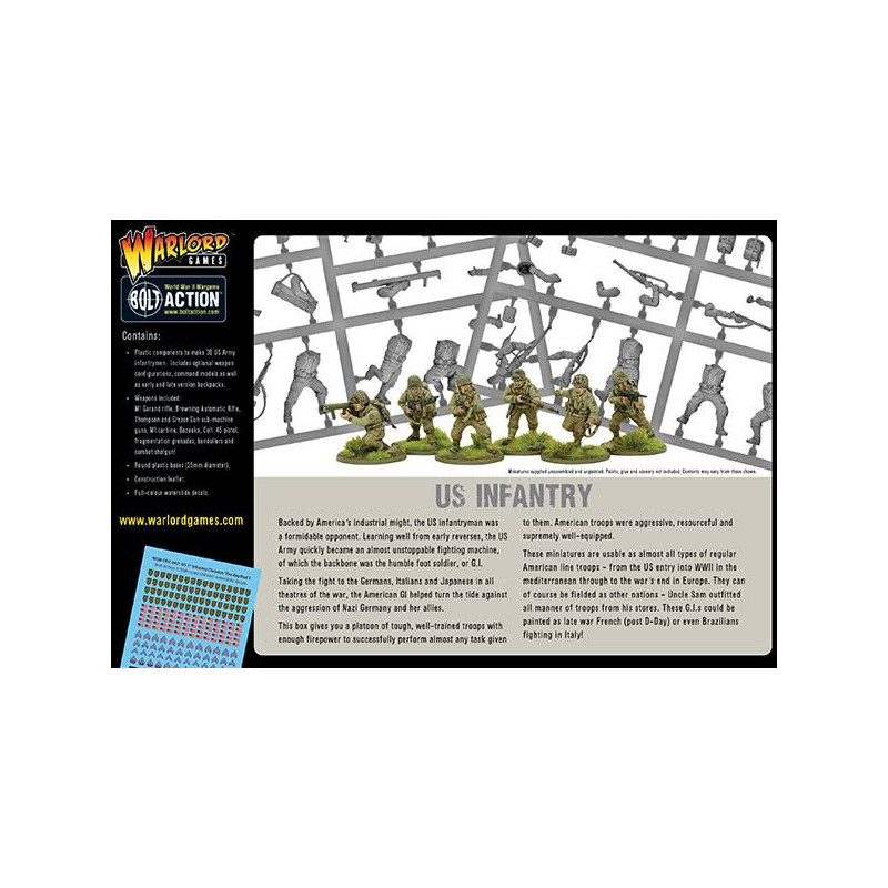 Bolt Action US infantry WWII American GIs
