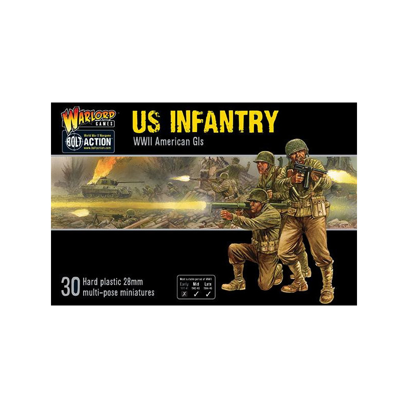 Bolt Action US infantry WWII American GIs