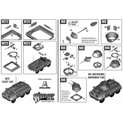 Bolt Action US M8/M20 Scout Car (2)