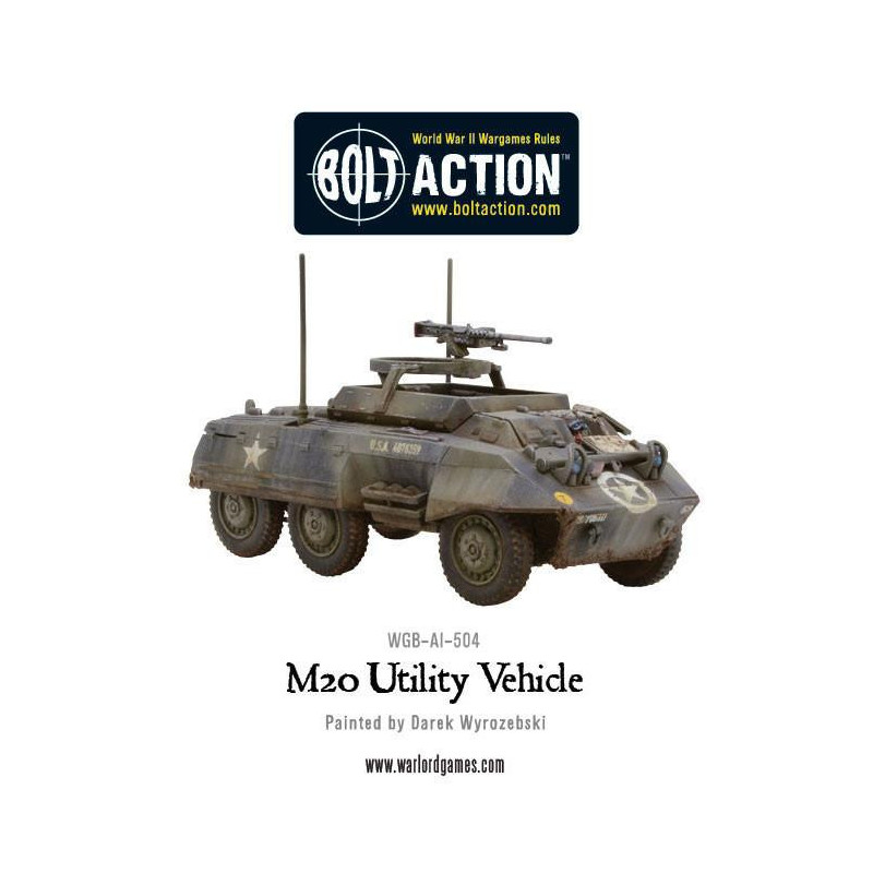 Bolt Action US M8/M20 Scout Car