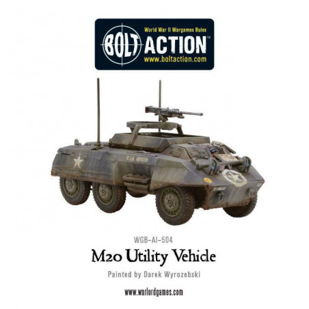 Bolt Action US M8/M20 Scout Car