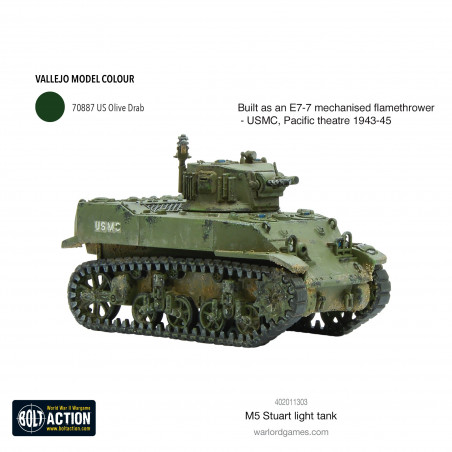 Bolt Action Char M5 Stuart