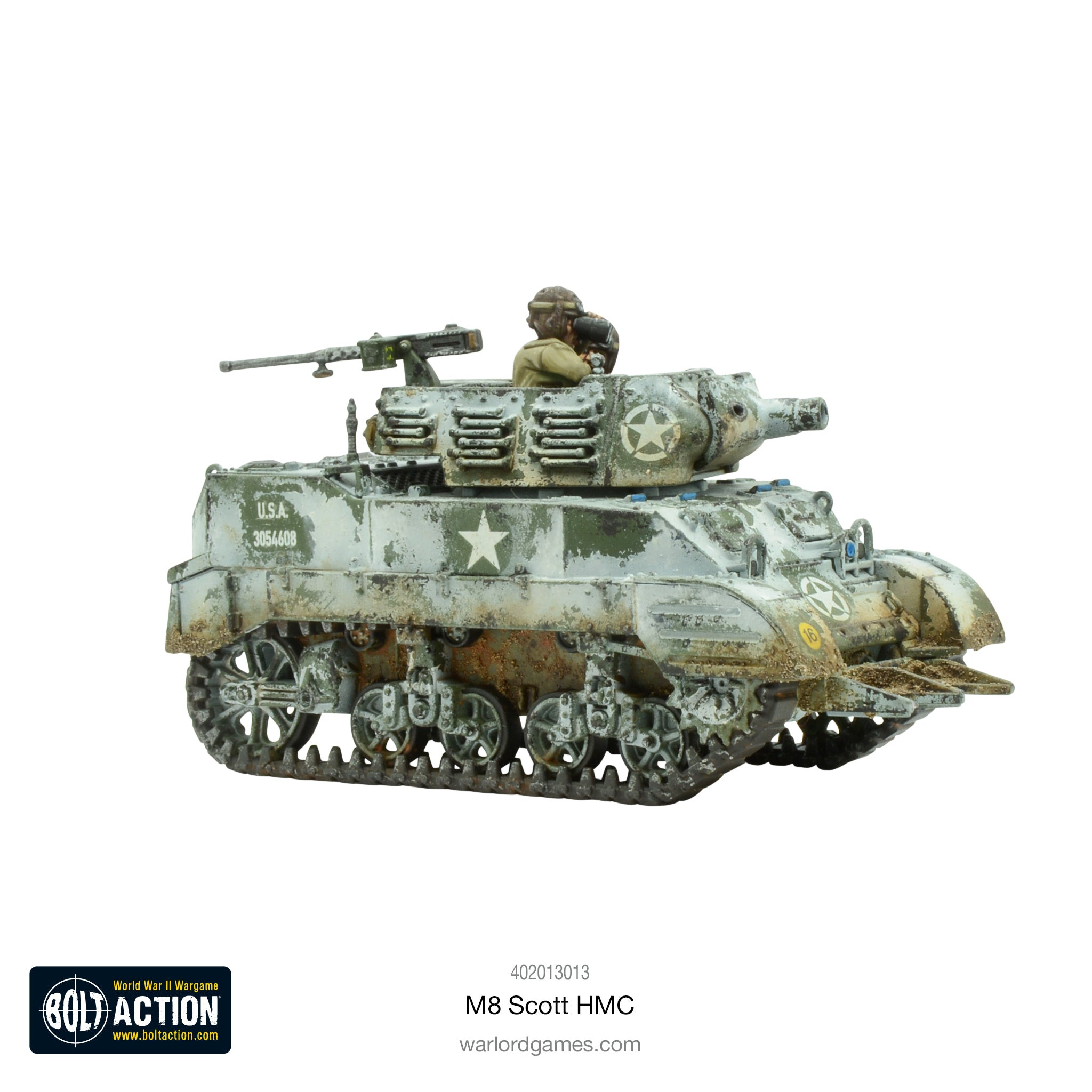Bolt Action M8 Scott HMC Tank - Picture 6 of 11