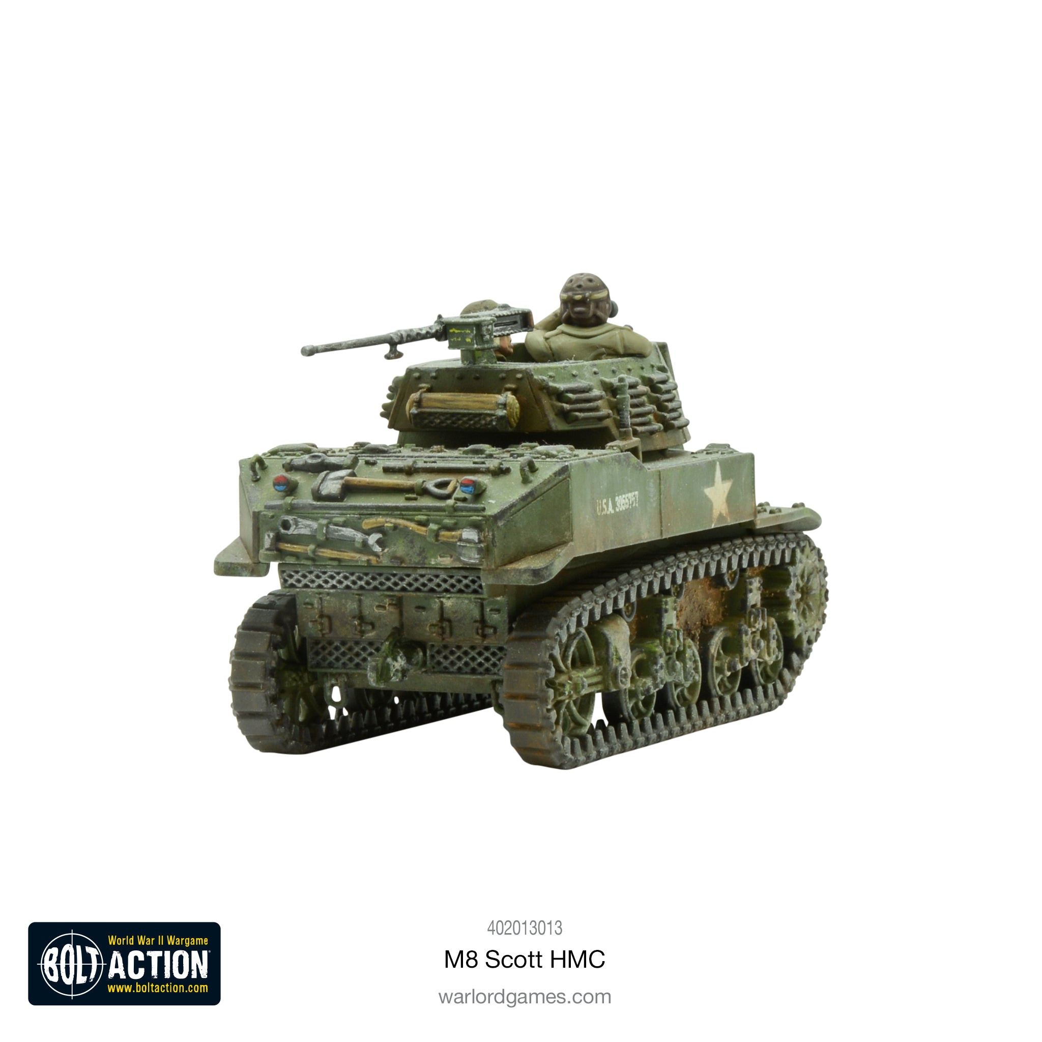 Bolt Action M8 Scott HMC Tank - Picture 8 of 11