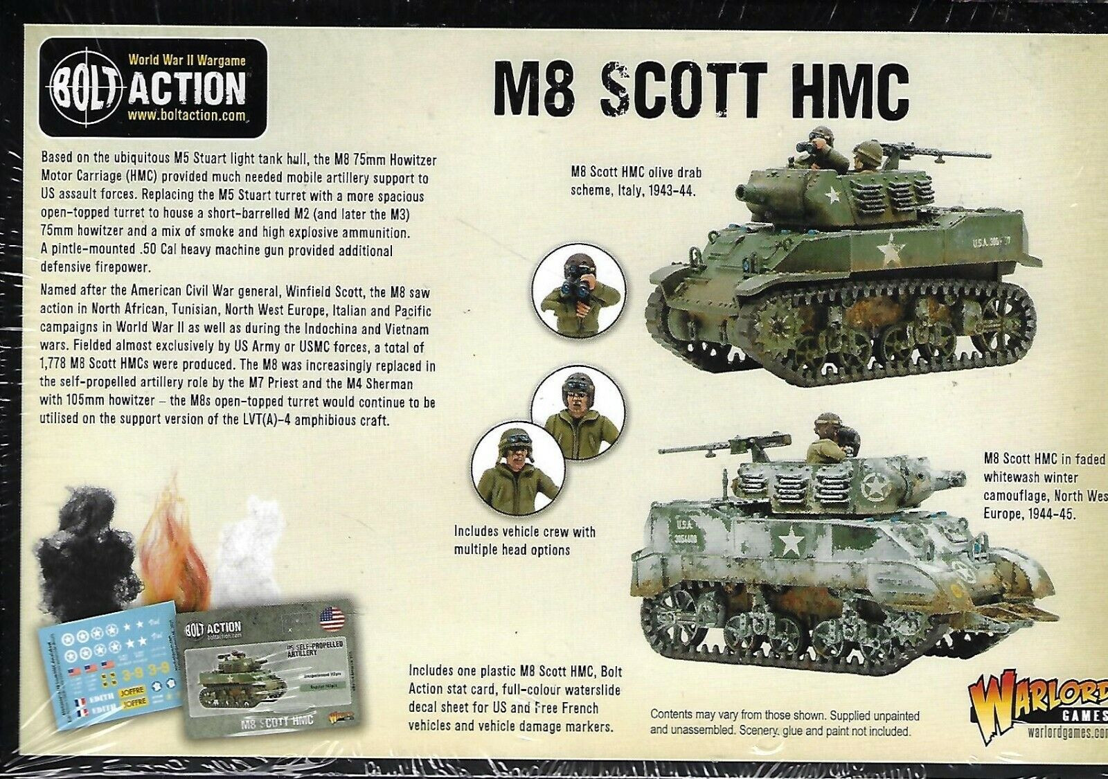 Bolt Action M8 Scott HMC Tank - Picture 11 of 11