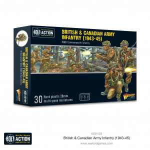 Bolt Action British and Canadian infantry (1943-1945)