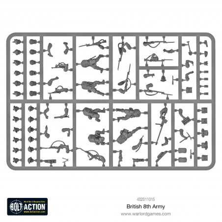 Bolt Action British 8th army